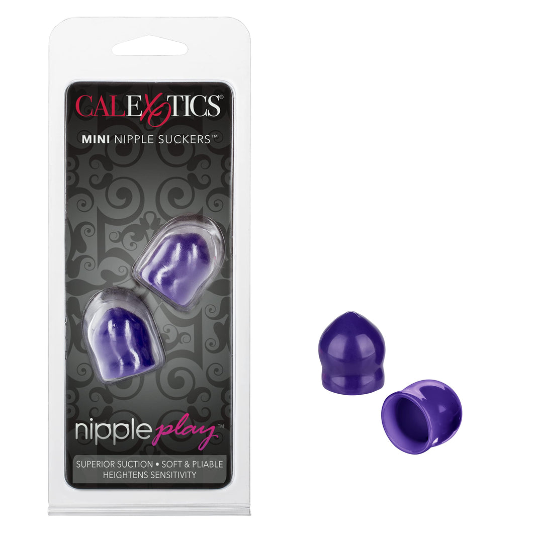 CalExotics Novelties Mini Nipple Suckers,Purple