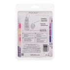 California Exotic Novelties Pocket Exotics Vibrating Silver Egg, Silver