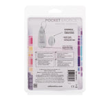 California Exotic Novelties Pocket Exotics Vibrating Silver Egg, Silver