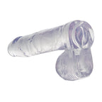 Calexotics Jelly Dong With Suction, Clear, 8''