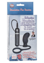California Exotic Novelties Dr. Joel Kaplan 10-Function Prostate Massager And Ring, Black