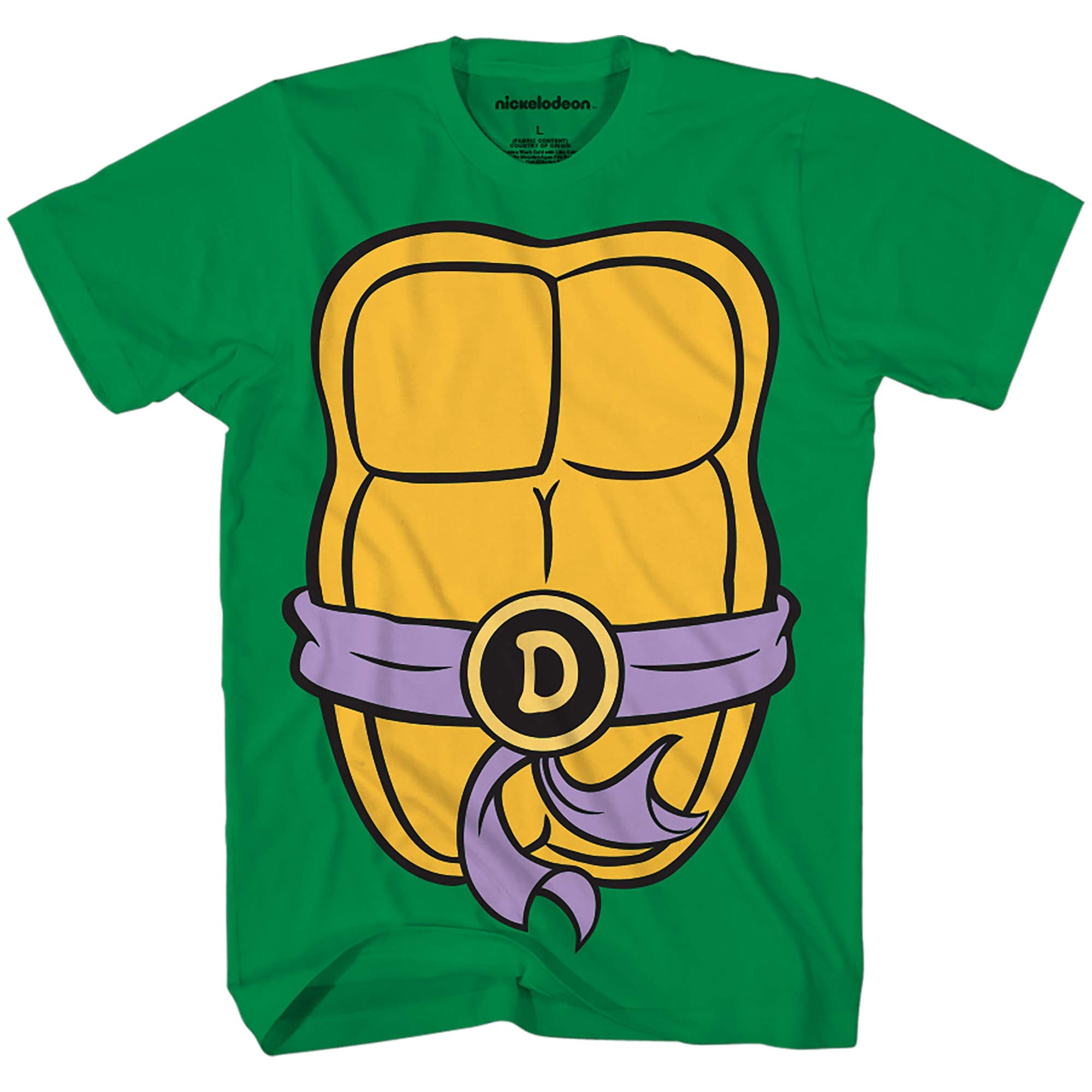 Teenage Mutant Ninja Turtles TMNT Mens Costume T-Shirt(Donatello,X-Large)