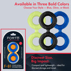 Forto F-81:Double Ring Liqu Sili 51mm Bl
