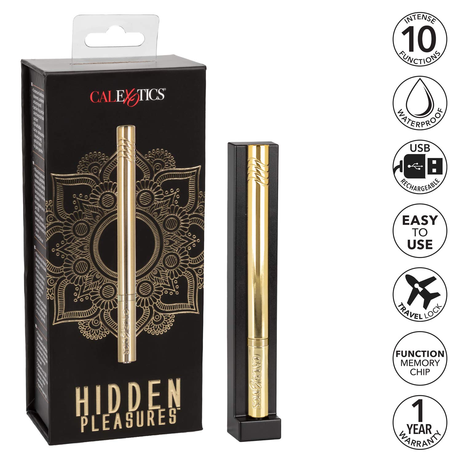 Calexotics Se-0037-05-3 Hidden Pleasures - Gold