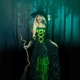 2Pc.Storybook Witch,Dress With