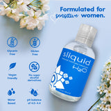Sliquid Naturals H20 Waterbased Lubricant-125Ml