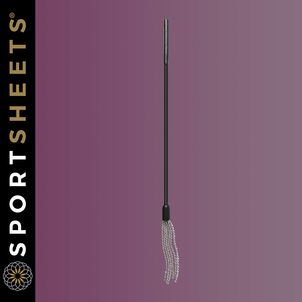 Sportsheets  Sex  Mischief Silver Chain Ball Tickler