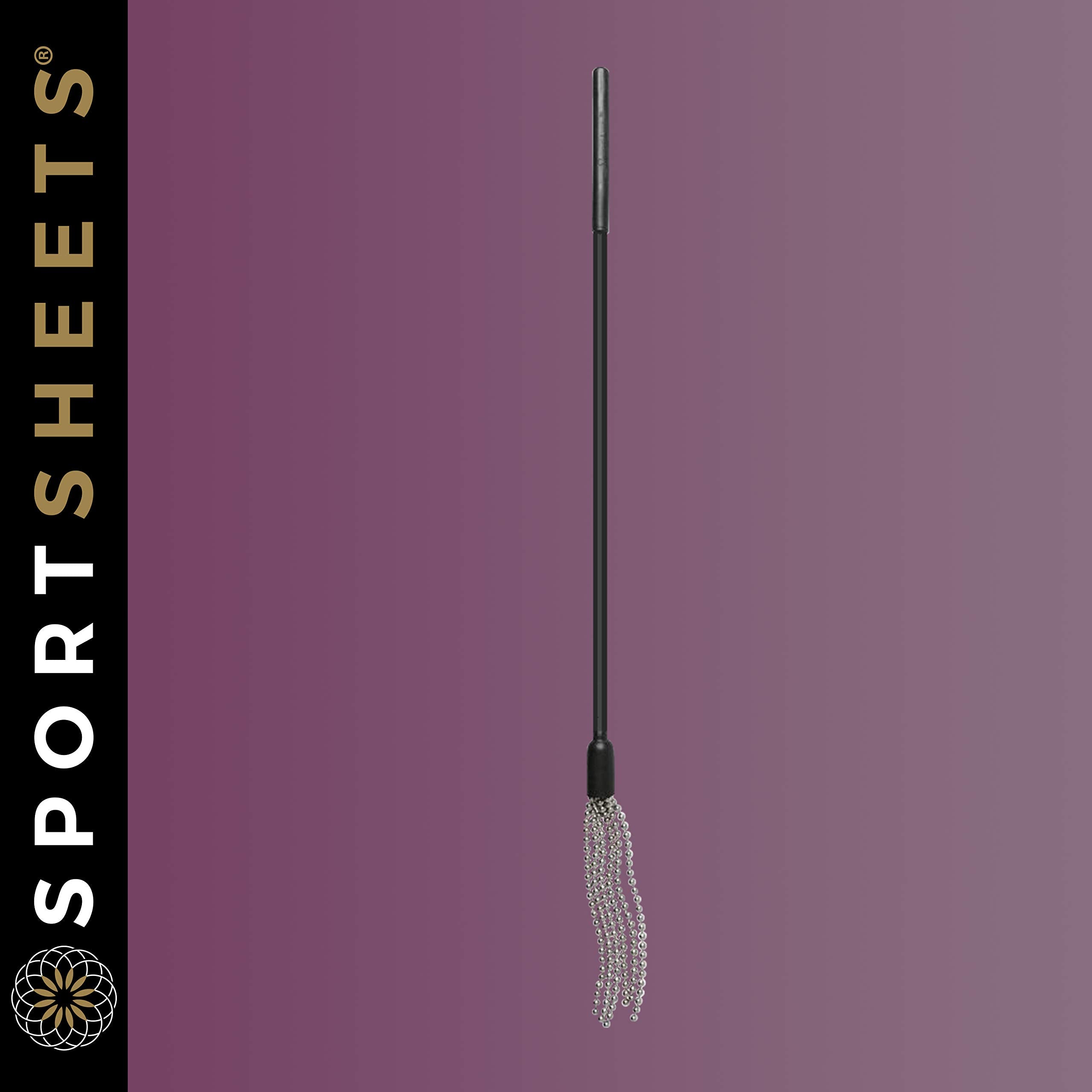 Sportsheets  Sex  Mischief Silver Chain Ball Tickler