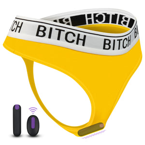 Remote Control Vibrator, Mini Bullet Vibrator Wearable Vibrating Panties for Her with 10 Meters Controller, Small Discreet Recha