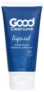 Good Clean Love Liquid Personal Lubricant, Water-Based Lube With Hyaluronic Acid, Intimate Wellness Gel For Men & Women, 1.69 Oz