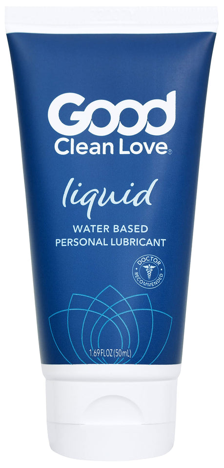 Good Clean Love Liquid Personal Lubricant, Water-Based Lube With Hyaluronic Acid, Intimate Wellness Gel For Men & Women, 1.69 Oz