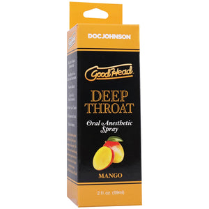 Goodhead Deep Throat Spray Mango