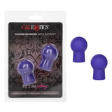 CalExotics Novelties Nipple Play Silicone Advanced Nipple Suckers, Purple