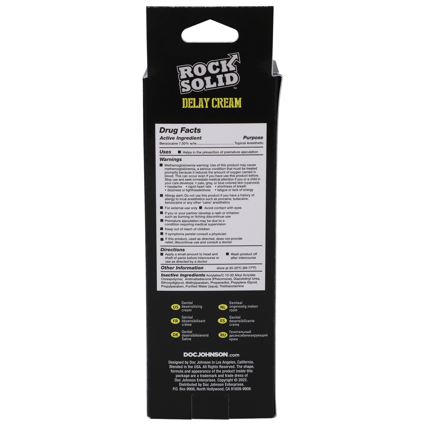 Rock Solid Delay Cream