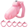 FYJENNICC HT-V5 Male Chastity Cage - Lightweight Resin Male Chastity Cage with Click&Lock Key | Ergonomic Design| Bondage Gear &