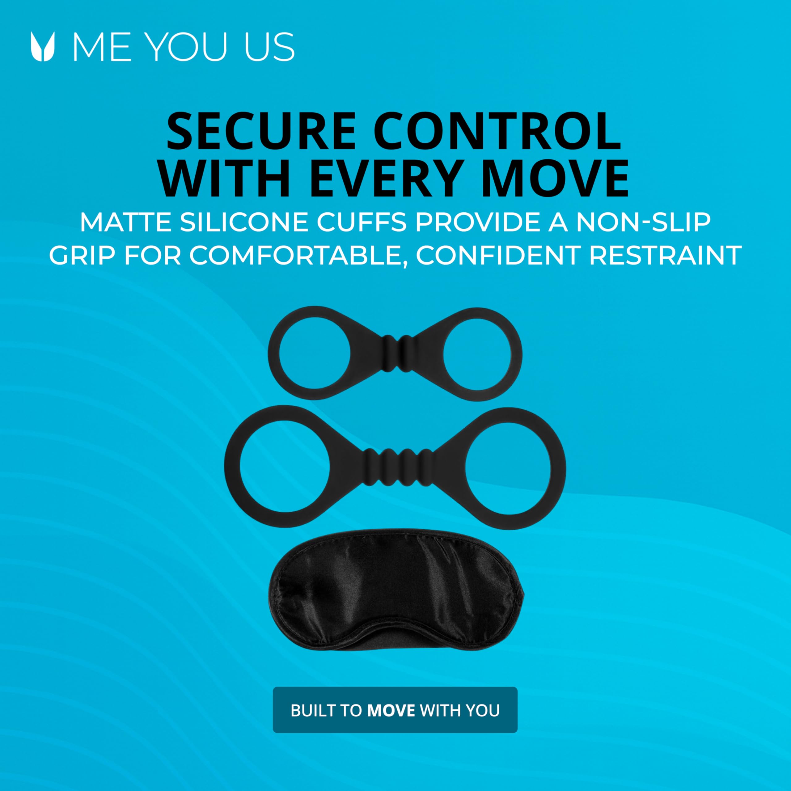 Me You Us Bound To Please Blindfold Cuff