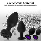 Anal Plug Sex Toys Vibrators - 4Pcs Butt Plug Remote Control with 10 Vibrating Modes, Adult Games for Woman Men Couples Prostate