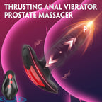 Anal Plug Vibrator with App Control Sex Toy for Men Women - Prostate Massager with 7 Thrusting & Vibrating Modes Adult Anal Vibr