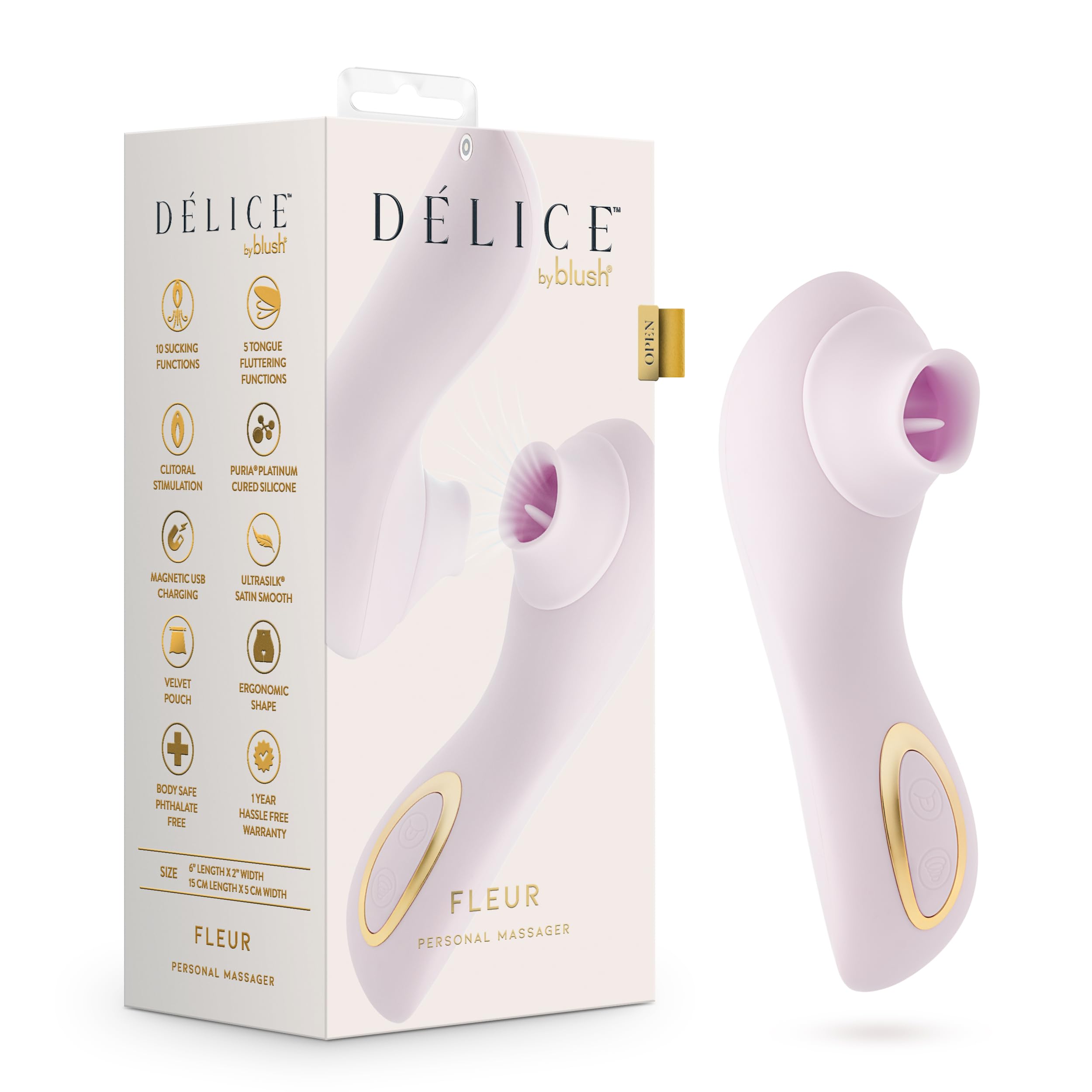 Delice Fleur Air Pulsing Vibe Barely Purple