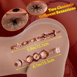 Hipgaga Sex Doll Male Masturbator Realistic Pocket Pussy Doll Adult Toys, 20 Lb Full Size Sex Dolls Ass Toy with Tight Pussy Anu