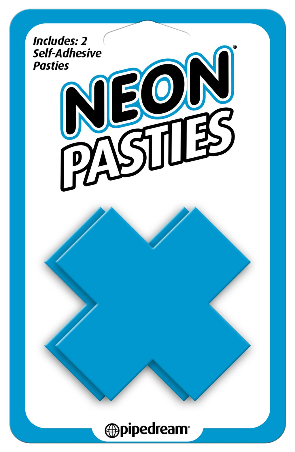Pipedream Neon X Pastie, Blue