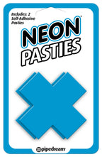 Pipedream Neon X Pastie, Blue