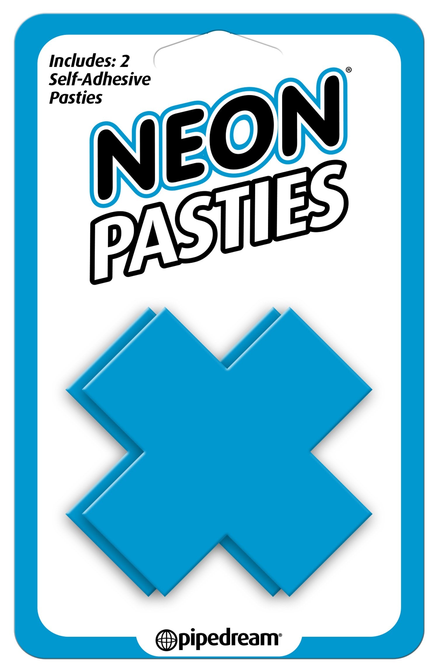 Pipedream Neon X Pastie, Blue