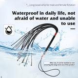 Sex Toy Sex Whip for Unleash Smooth Handle Passion Elevate Connection with Fantasy Whip Black for Adult Sex Role Play Purple