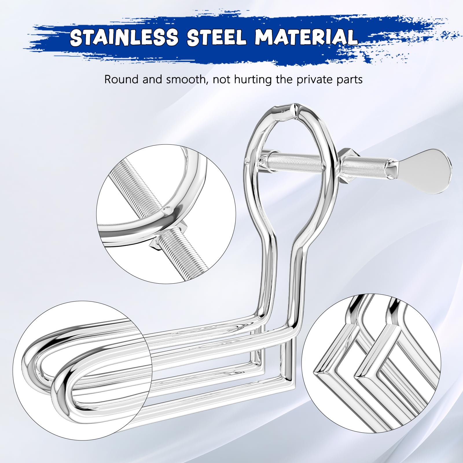 Adjustable Butt Plug - Analexpander Anal Expander - Personal Wand Massager - Stainless Steel Material Plugs - BDSM SM Adult Sex