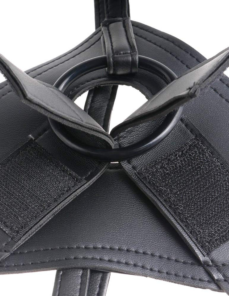 Pipedream King Cock Strap-On Harness With Cock, 6'', Flesh