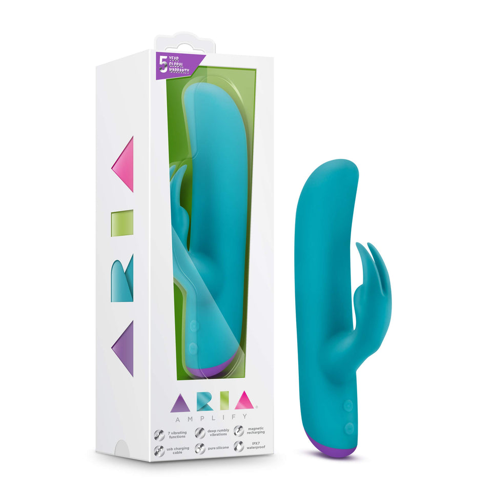 (D) Aria Amplify Aquamarine Vibrator