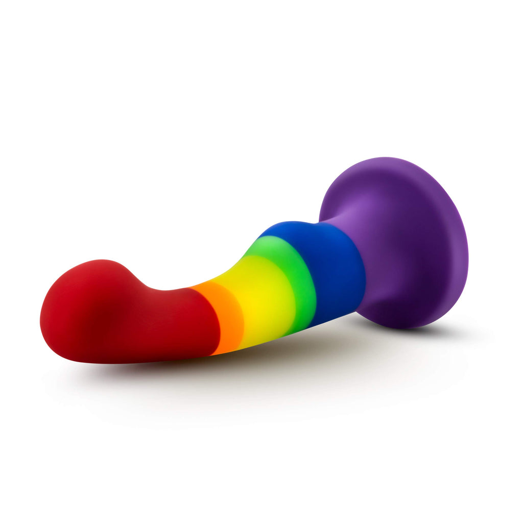 Blush Novelties Avant P1 - Purio Platinum Silicone G Spot Dildo Sex Toy - Ultrasilk Smooth - 6 Inch Long - Sturdy Strap On Compa