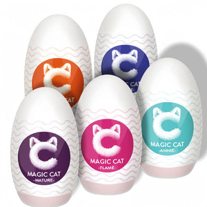 5 Sensations Pack,Ultra-Stretchy Masturbators Egg,Handheld Male Masturbators Cup with Softer Wrapped, Realistic Pocket Pussy Str