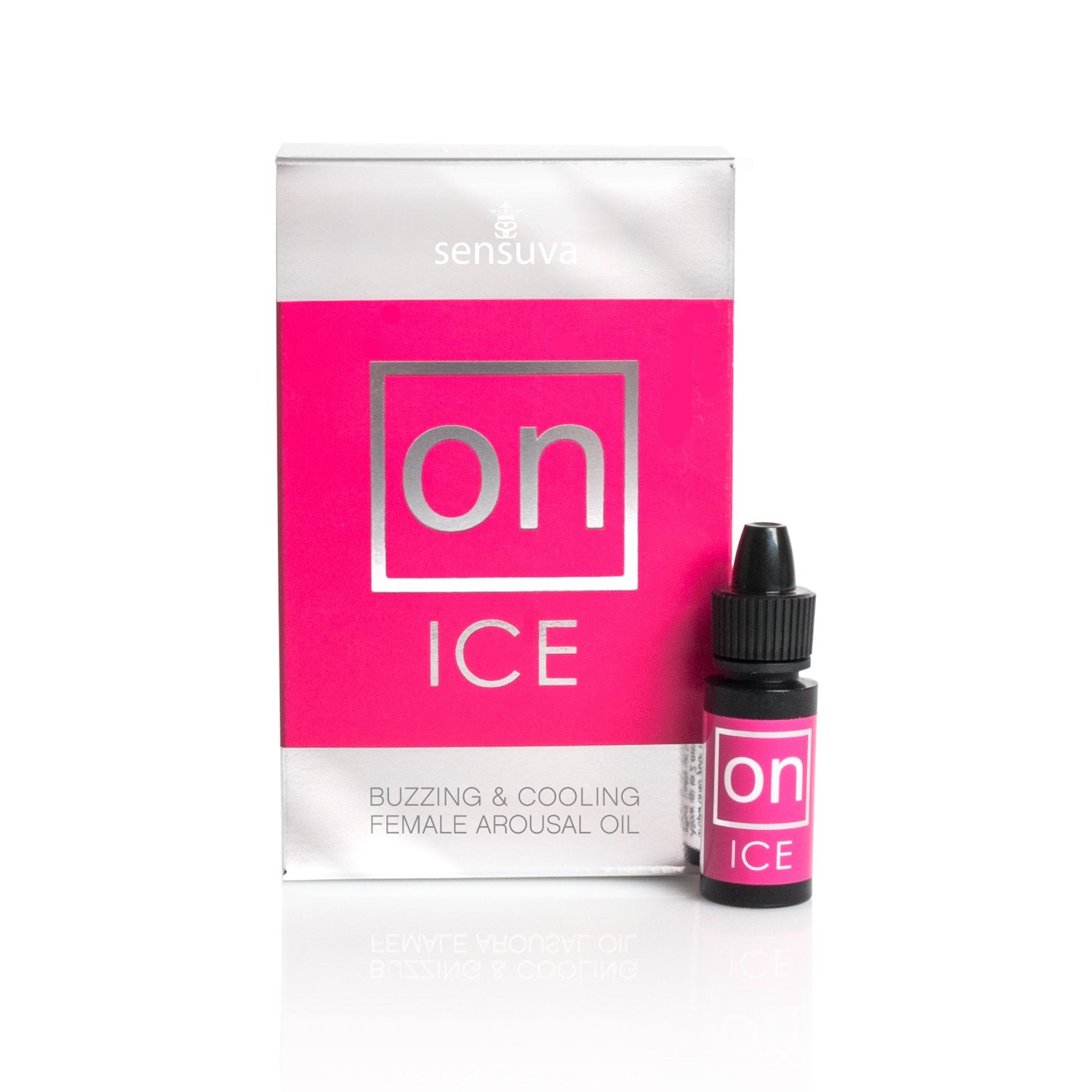 Sensuva On Ice Buzzing and Cooling Female Arousal Oil, 0.17 Ounce