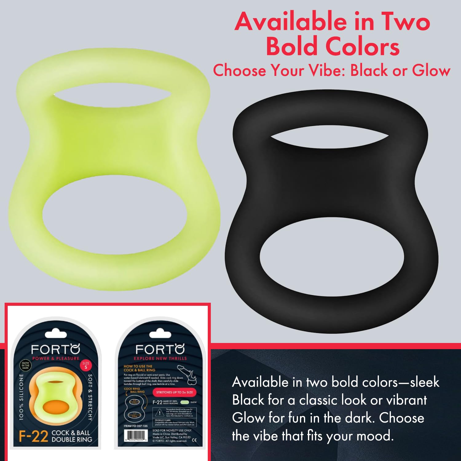 Forto F-22: DRing Liquid Sil 57.5/60mm G