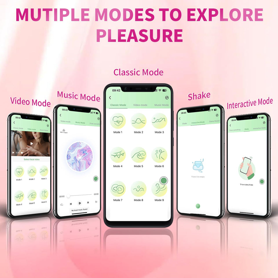 Remote Control Vibrator with App Couple Sex Toys - Wearable G Spot Female Vibrator for Vagina Anal Clitoris Stimulator, 9 Vibrat