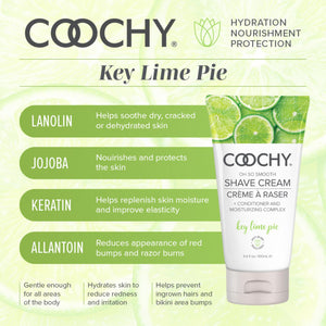 Coochy Shave Cream-Key Lime Pie 15Ml Foil