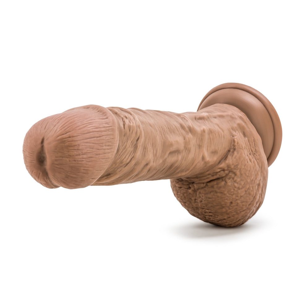 Blush Novelties Coverboy - Your Personal Trainer - Realistic Lifelike 9 Inch Long Dildo With Suction Cup Base - Harness Compatib