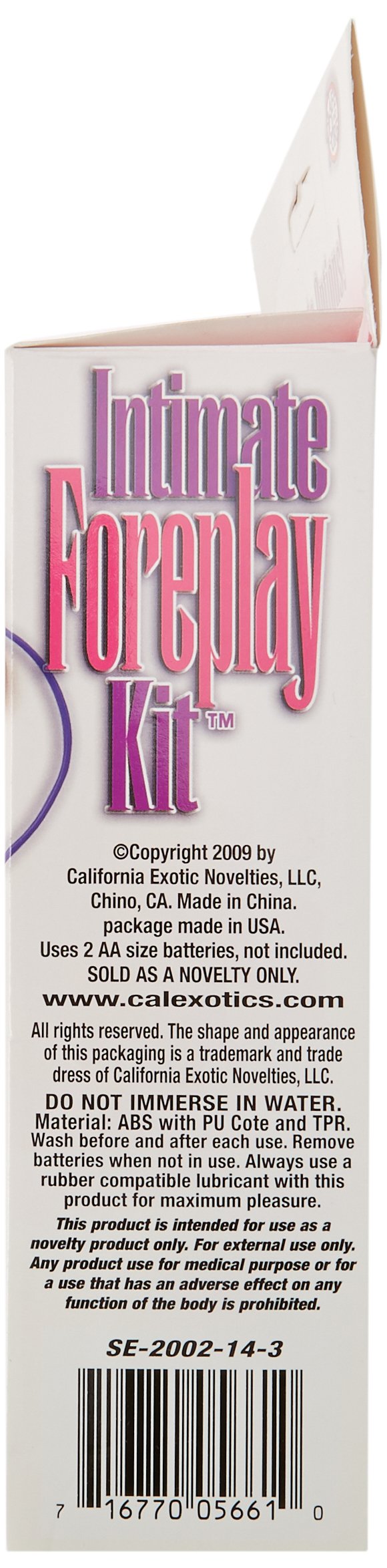 California Exotic Novelties Intimate Foreplay Kit - Purple