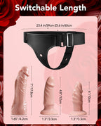 Strap on Dildo Adult Toys - UTIMI Strapon 3 Removable Realistic Silicone Dildos Consoladores Wearable Dildo Pants G-Spot Stimula