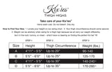 Kixies Stockings For Women  Thigh High Stockings With Noslip Grip Stay Ups Thigh Bands  Womens Thigh High Stockings Vanessa Ch