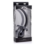Master Series Woof Xl Silicone Puppy Tail Butt Plug, Black (Ae998)