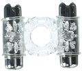 Novel Creations Sensuelle Double Action 2X7 Function Clear Penis Ring