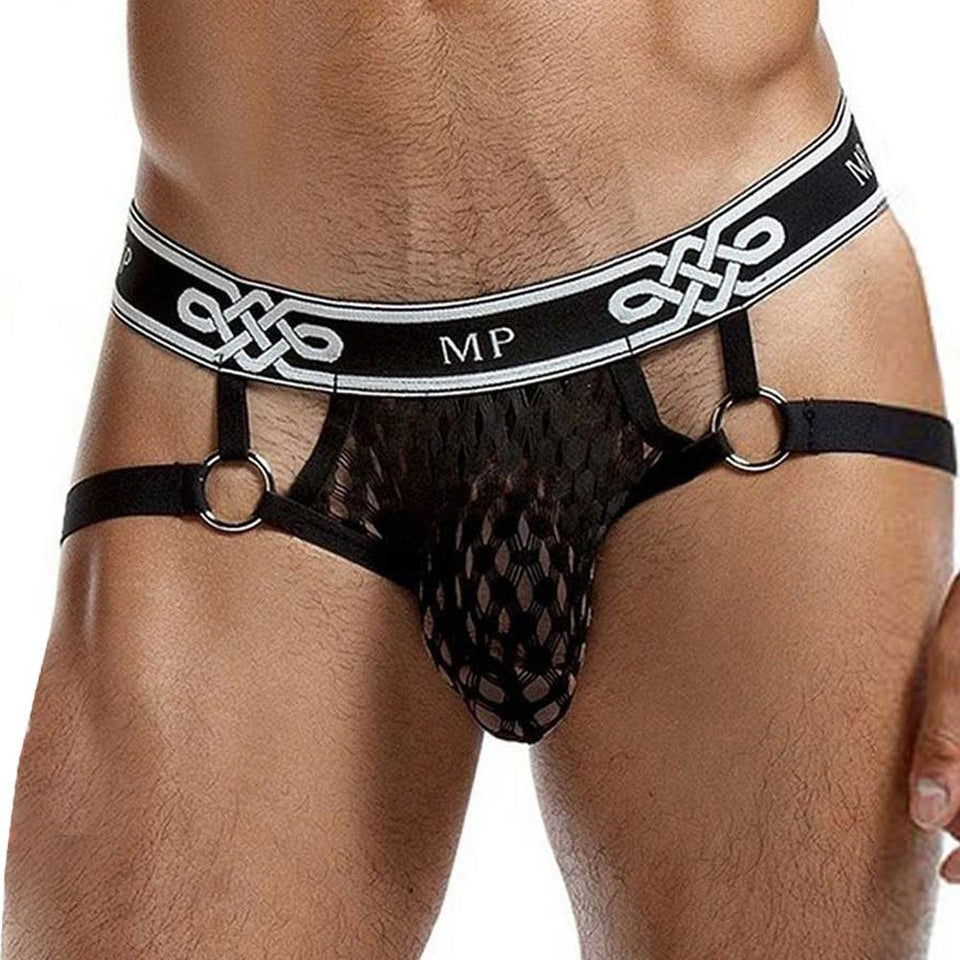 Peep Show - Jock Ring - Large/X-Large - Black