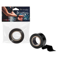CalExotics Scandal Lovers Tape - Versatile Bondage Restraints for Couples - Fetish BDSM Toys for Couples - Black