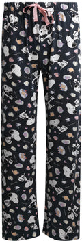 COCO BRANDS Womens Pajama Pants - Peanuts Snoopy Cozy Soft Stretch PJ Pants Sleepwear for Women with Elastic Waist (XS-XL), Size
