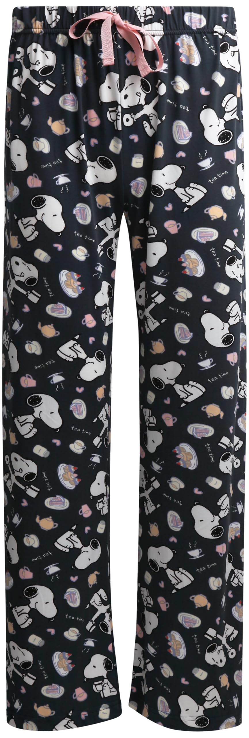 COCO BRANDS Womens Pajama Pants - Peanuts Snoopy Cozy Soft Stretch PJ Pants Sleepwear for Women with Elastic Waist (XS-XL), Size
