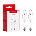 Me You Us Clover Nipple Clamp Silver