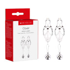 Me You Us Clover Nipple Clamp Silver