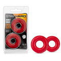 Blush Novelties Stay Hard Oversized Donut Cock Rings - Soft, Stretchy Penis Ring for Men - Boost Stamina, Last Longer, Bigger Er